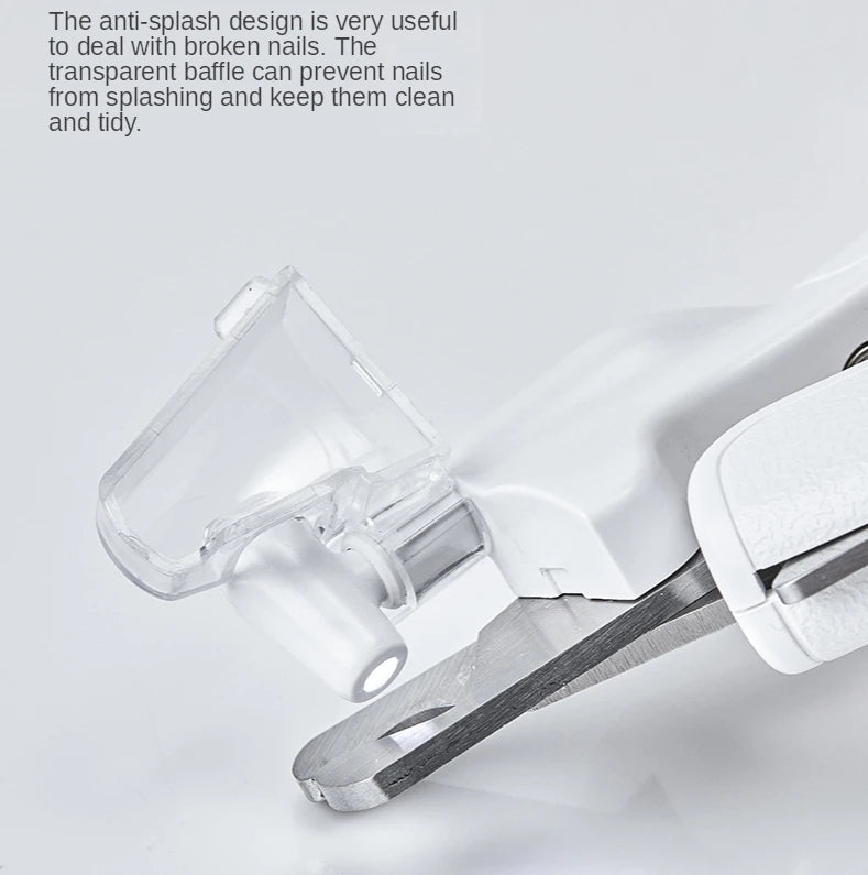 Professional Pet Nail Clipper LED Light Grooming Tool