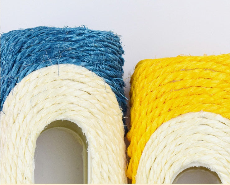 Pet Sisal Drum Interactive Scratching Toy Set