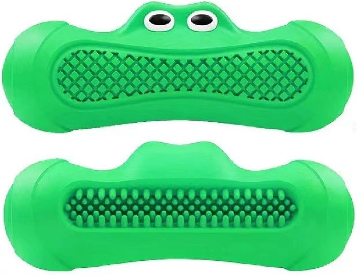 Pet Rubber Rugby Chew Teething Interactive Toy