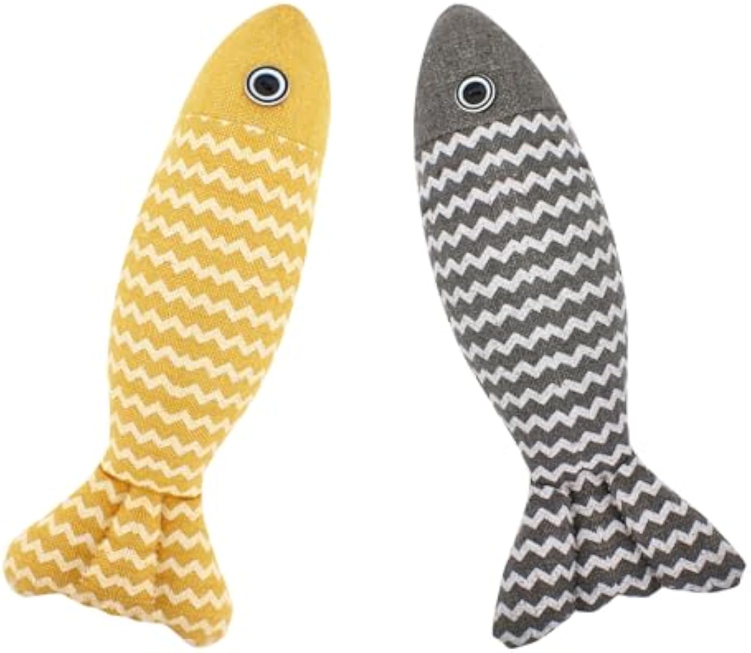 Pet Catnip Fish Toy Set Interactive Self Play Kitten Toys