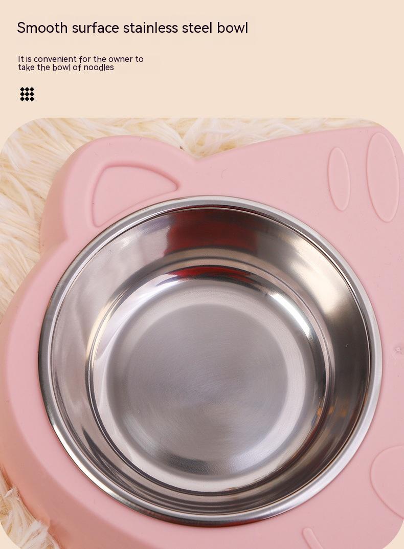 Pet Feeding Drinking Bowl Rice Basin