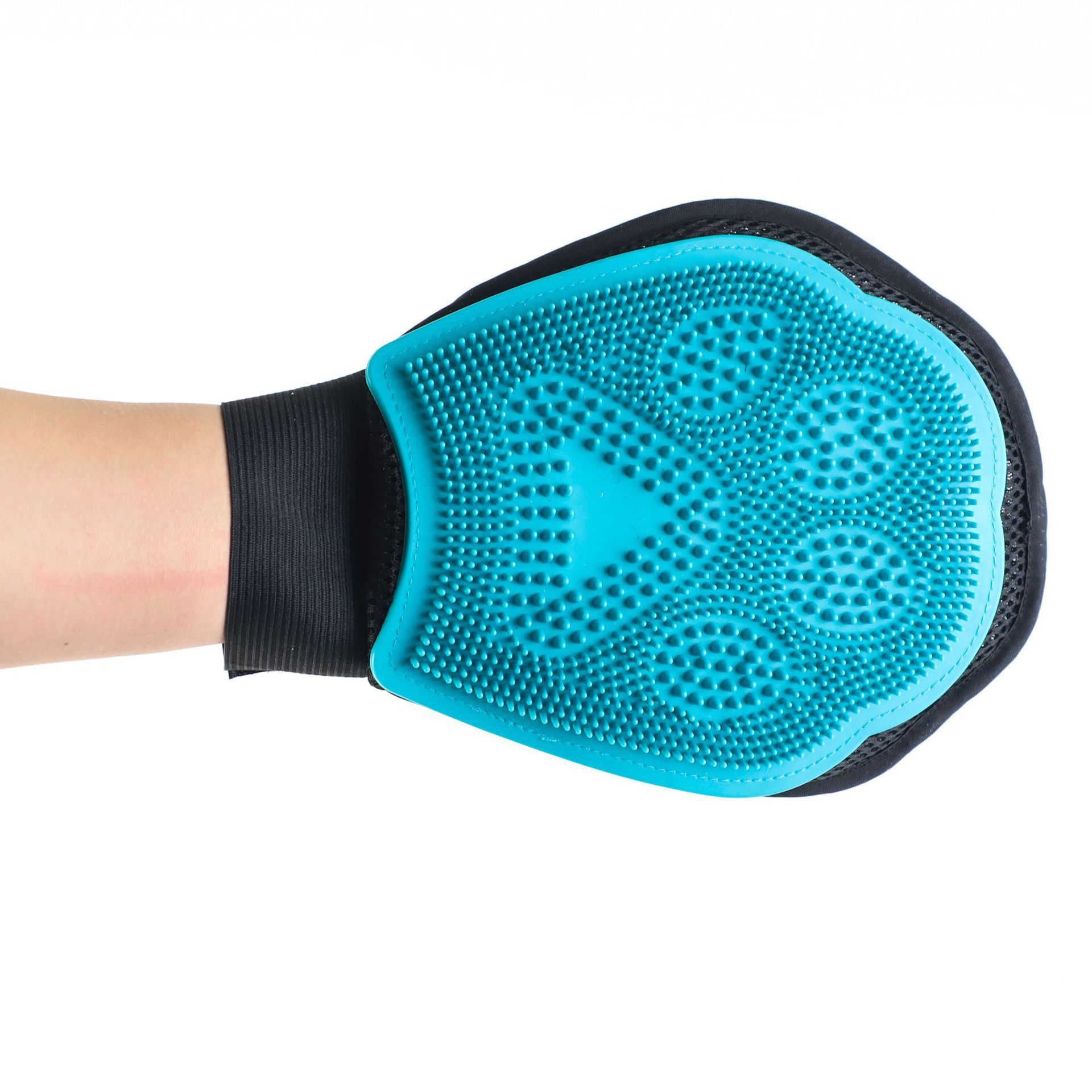 Pet Bath Grooming Glove Cleaning Massage Brush Tool
