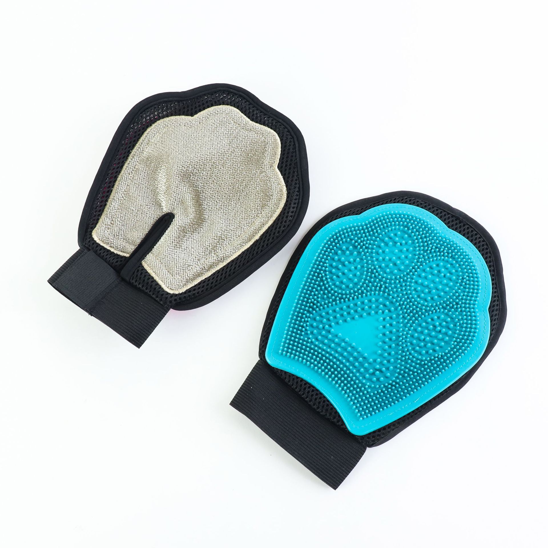 Pet Bath Grooming Glove Cleaning Massage Brush Tool