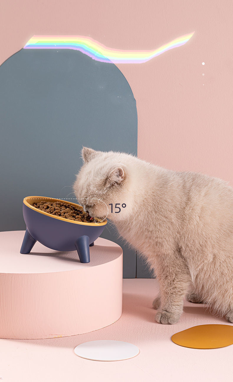 Pet Feeding Bowl With Stand Nordic Style Food Bowl