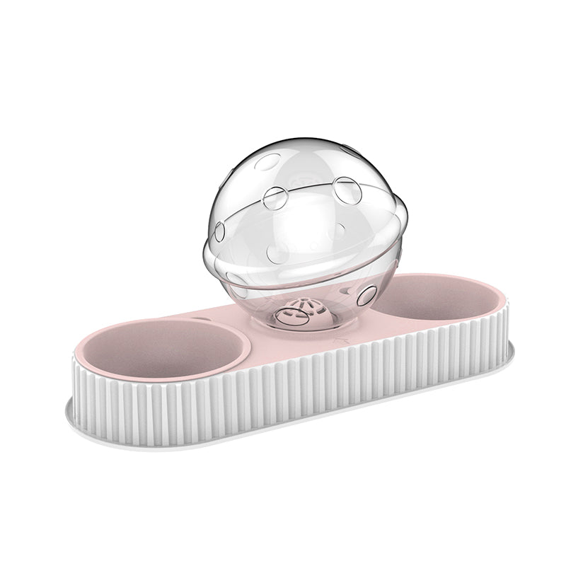 Pet Automatic Plastic Feeding Drinking Water Bowl
