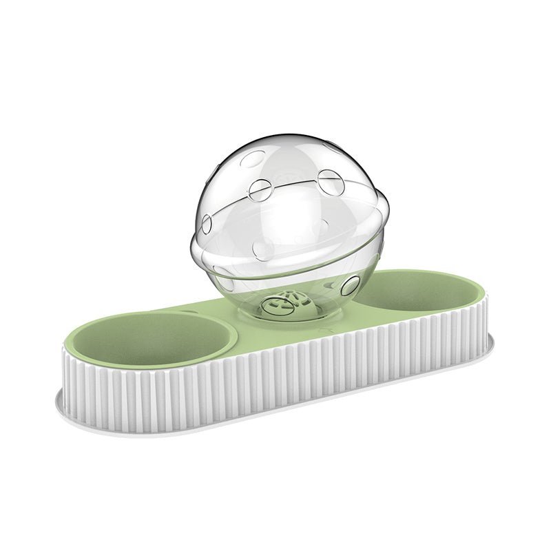 Pet Automatic Plastic Feeding Drinking Water Bowl