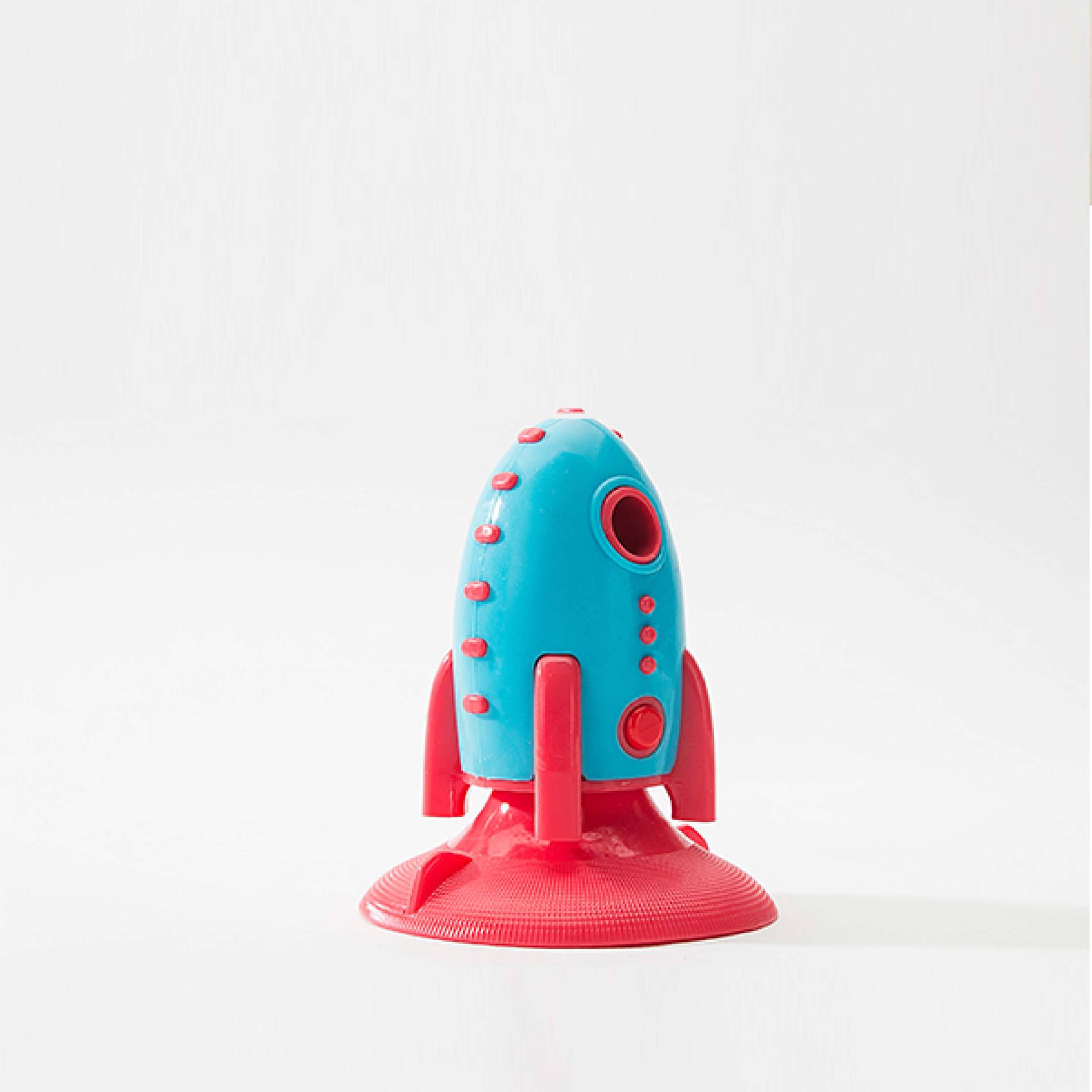 Pet Rocket Treat Dispensing Chew Bite Resistant Toy