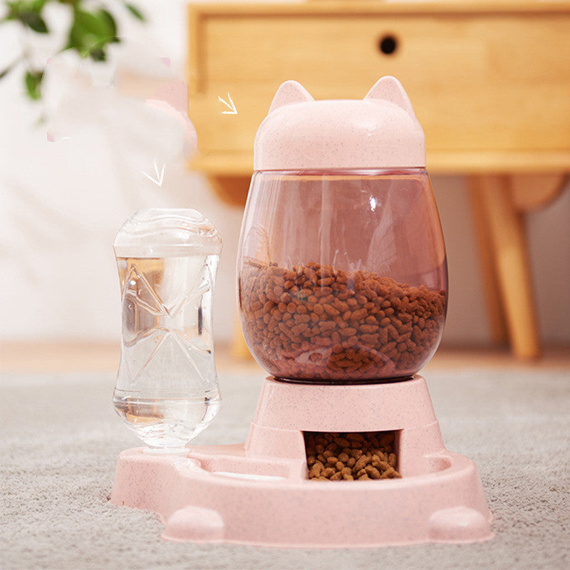 Pet Automatic Feeding And Drinking Bowl