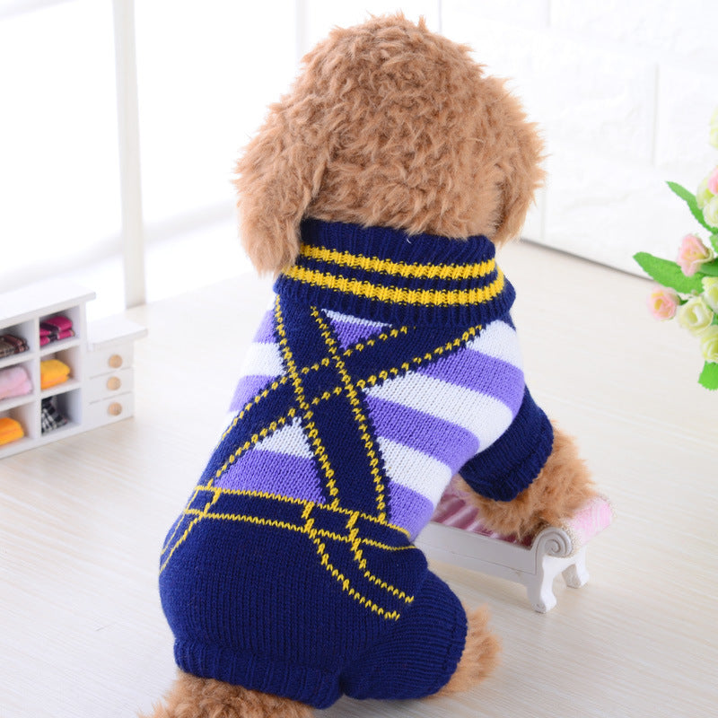 Pet Sweater Warm Comfortable Winter Apparel For Pet