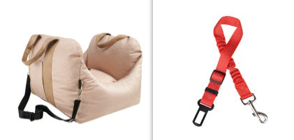Pet Car Carrier Seat Waterproof Travel Safety Mesh Bed Bag