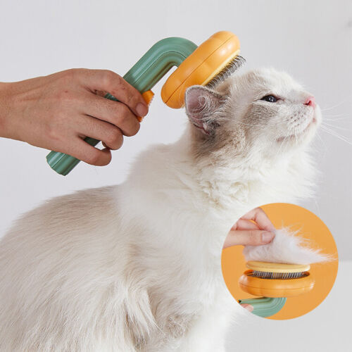 Pet Grooming Self Cleaning Slicker Brush For Hair Removal Care
