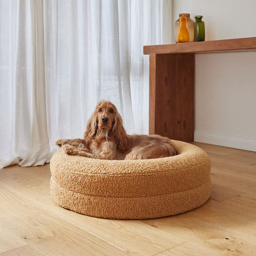 Solid Color Leisure Round Pet Bed Nest