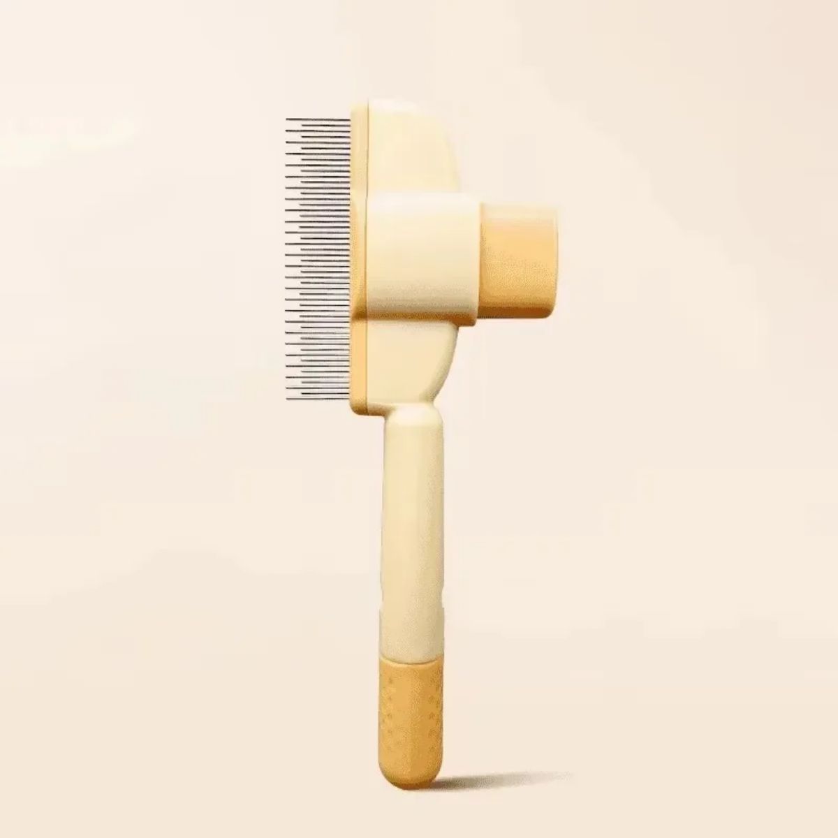 Pet Grooming Brush One Click Hair Removal Gentle Skin Care