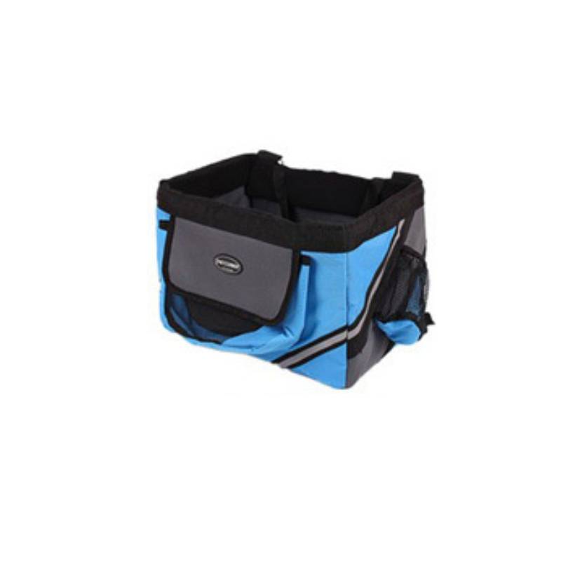 Removable Pet Bicycle Carrier Front Handlebar Basket For Travel