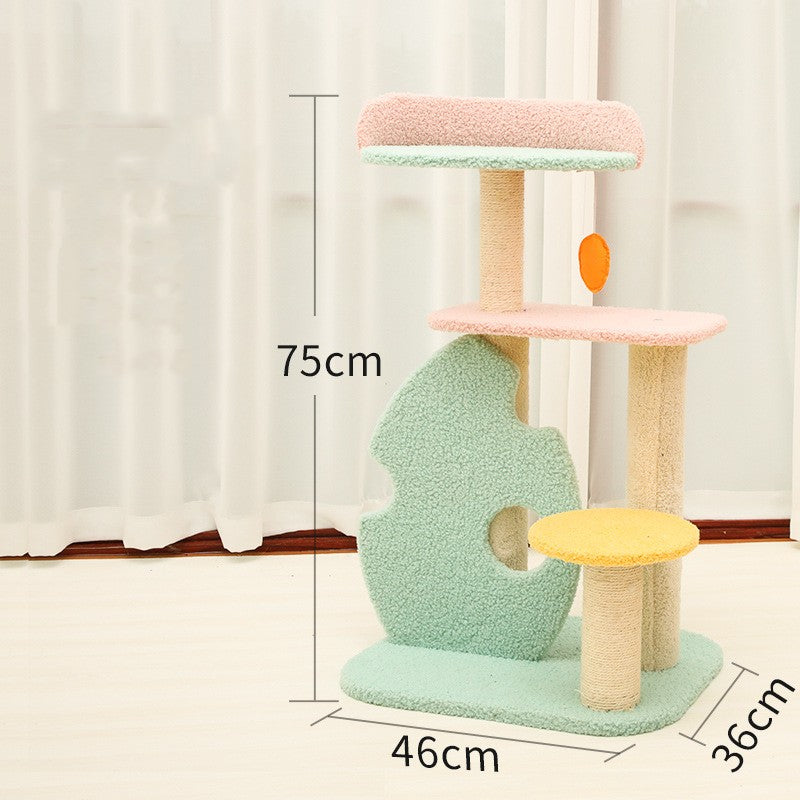Pet Large Scratching Post Interactive Play Toy
