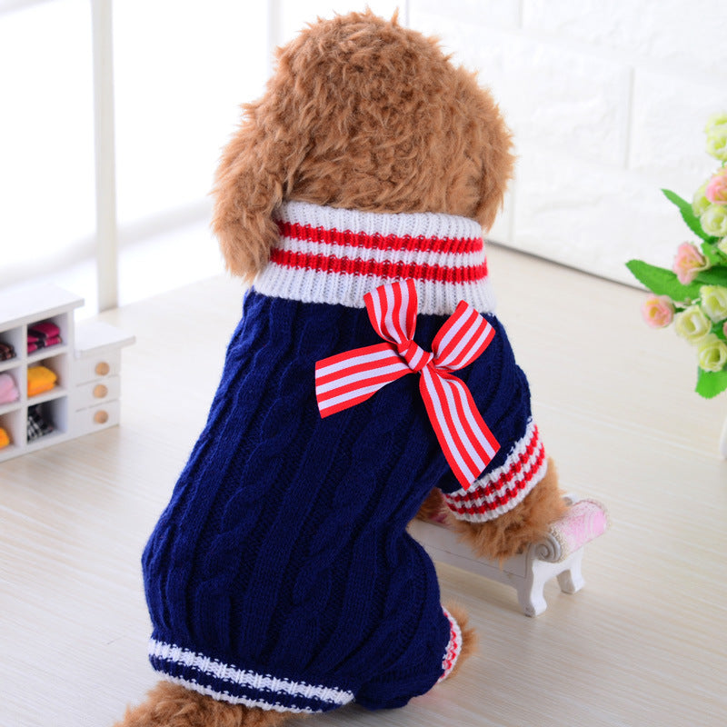 Pet Sweater Warm Comfortable Winter Apparel For Pet