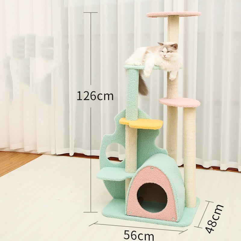 Pet Large Scratching Post Interactive Play Toy