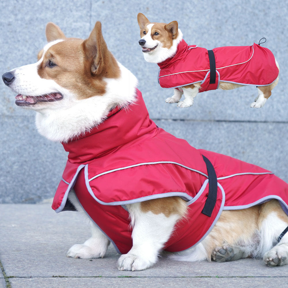 Pet Warm Shell Jacket Waterproof Windproof Outdoor Wear For Pet