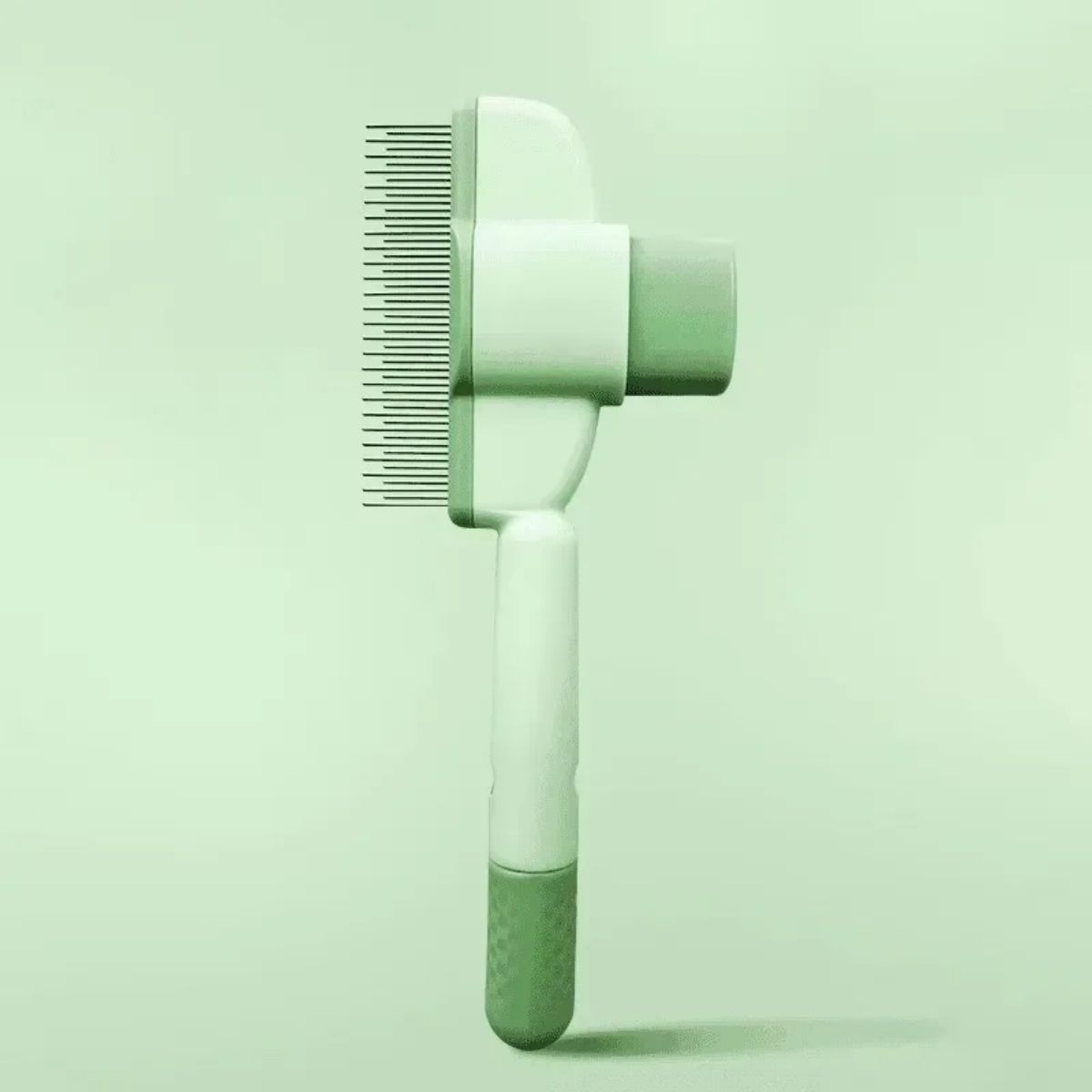 Pet Grooming Brush One Click Hair Removal Gentle Skin Care