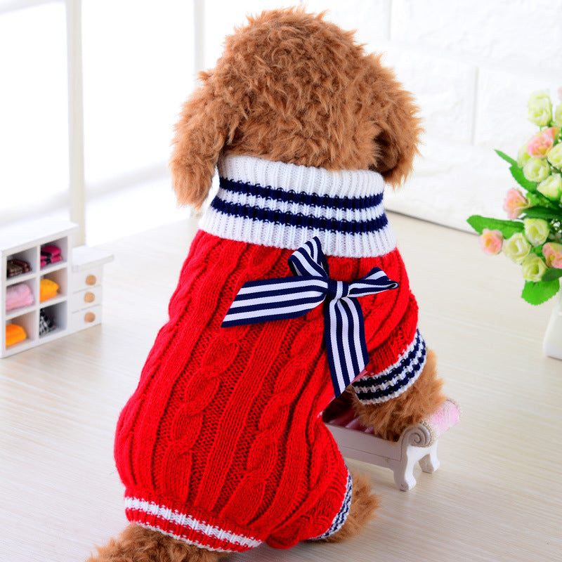 Pet Sweater Warm Comfortable Winter Apparel For Pet