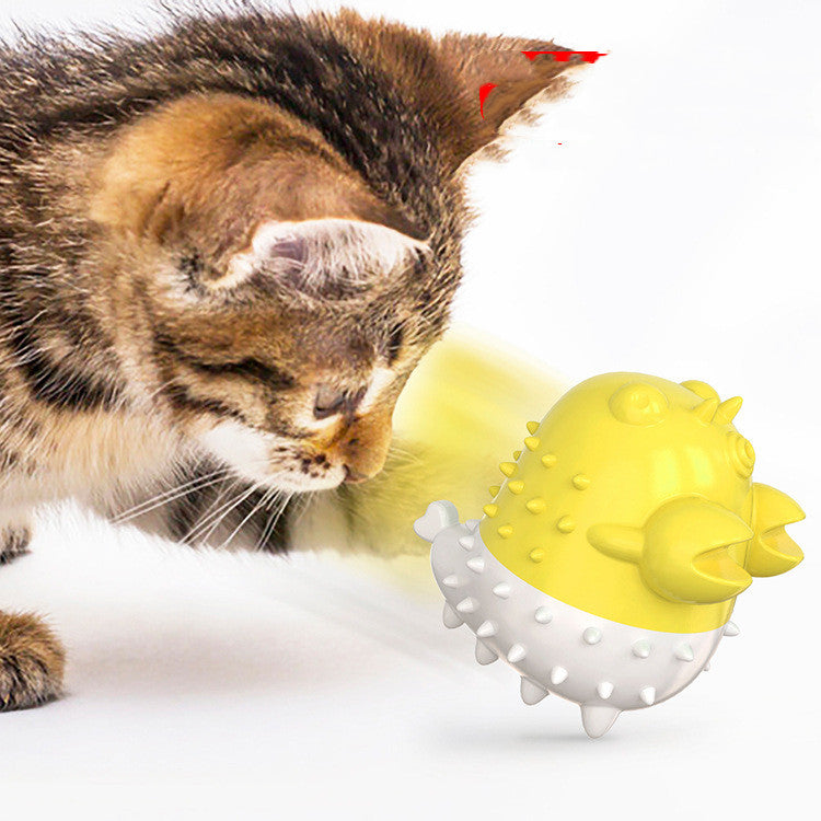 Pet Electric Vibration Charging Function Interactive Massage Play Toy