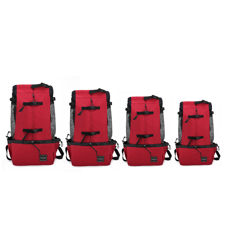 Portable Double Shoulder Pet Carrier Backpack For Outdoor Travel