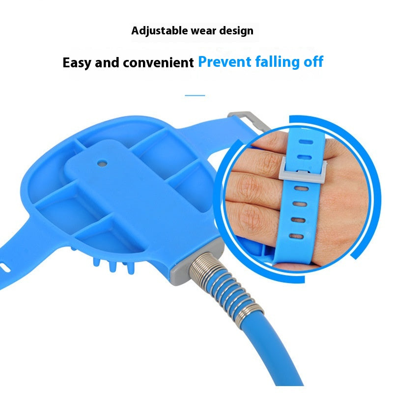 Pet Bathing Gloves Shower Massage Silicone Cleaning Brush
