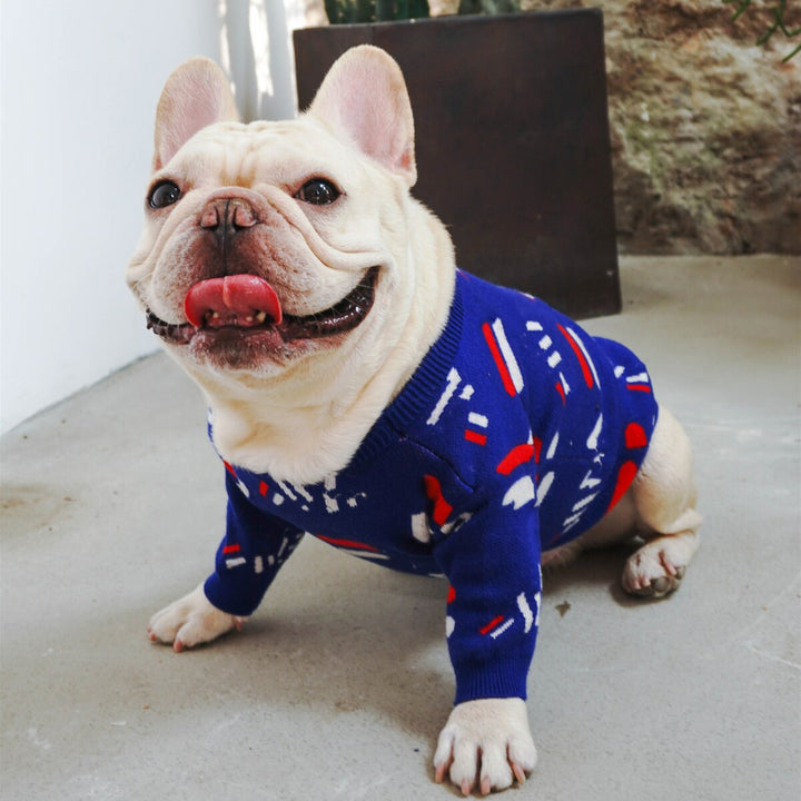 Warm Knitted Pet Sweater Clothing