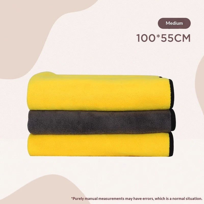 Pet Super Absorbent Quick Dry Bath Towel Care Cloth