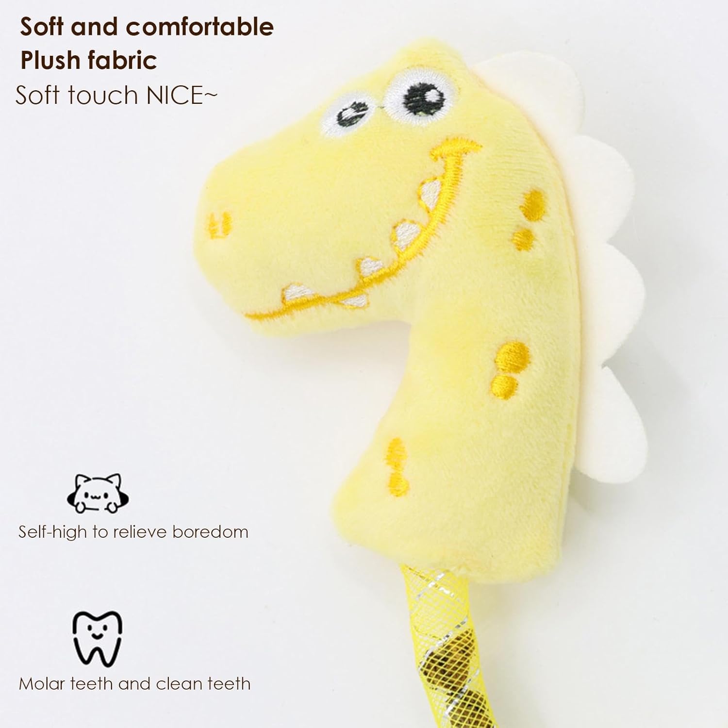 Pet Chew Rope Interactive Teeth Cleaning Spring Kicker Toy