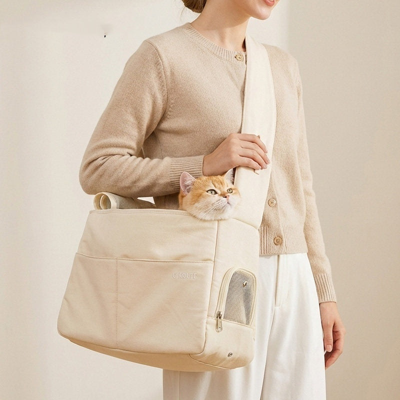 Portable Outdoor Pet Carrier Bag For Travel Use