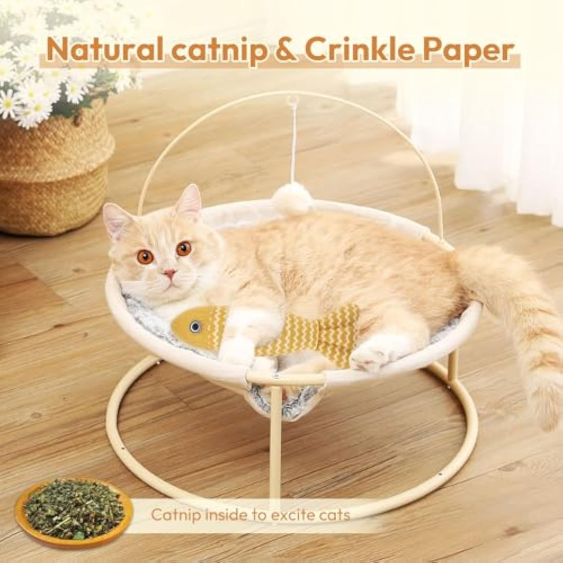 Pet Catnip Fish Toy Set Interactive Self Play Kitten Toys