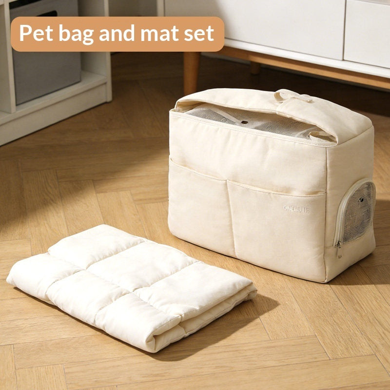 Portable Outdoor Pet Carrier Bag For Travel Use
