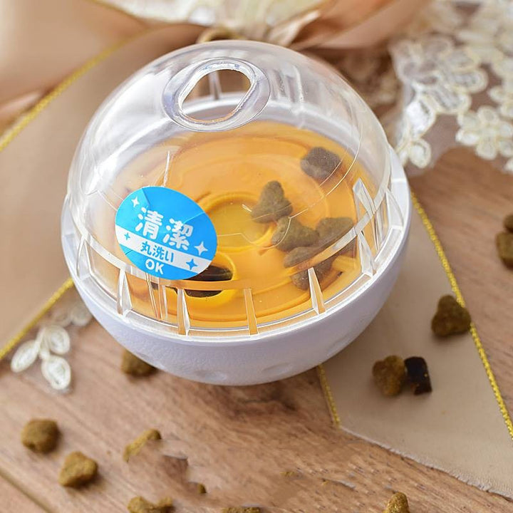 Pet Tumbler Puzzle Food Dispenser Interactive Ball Toy