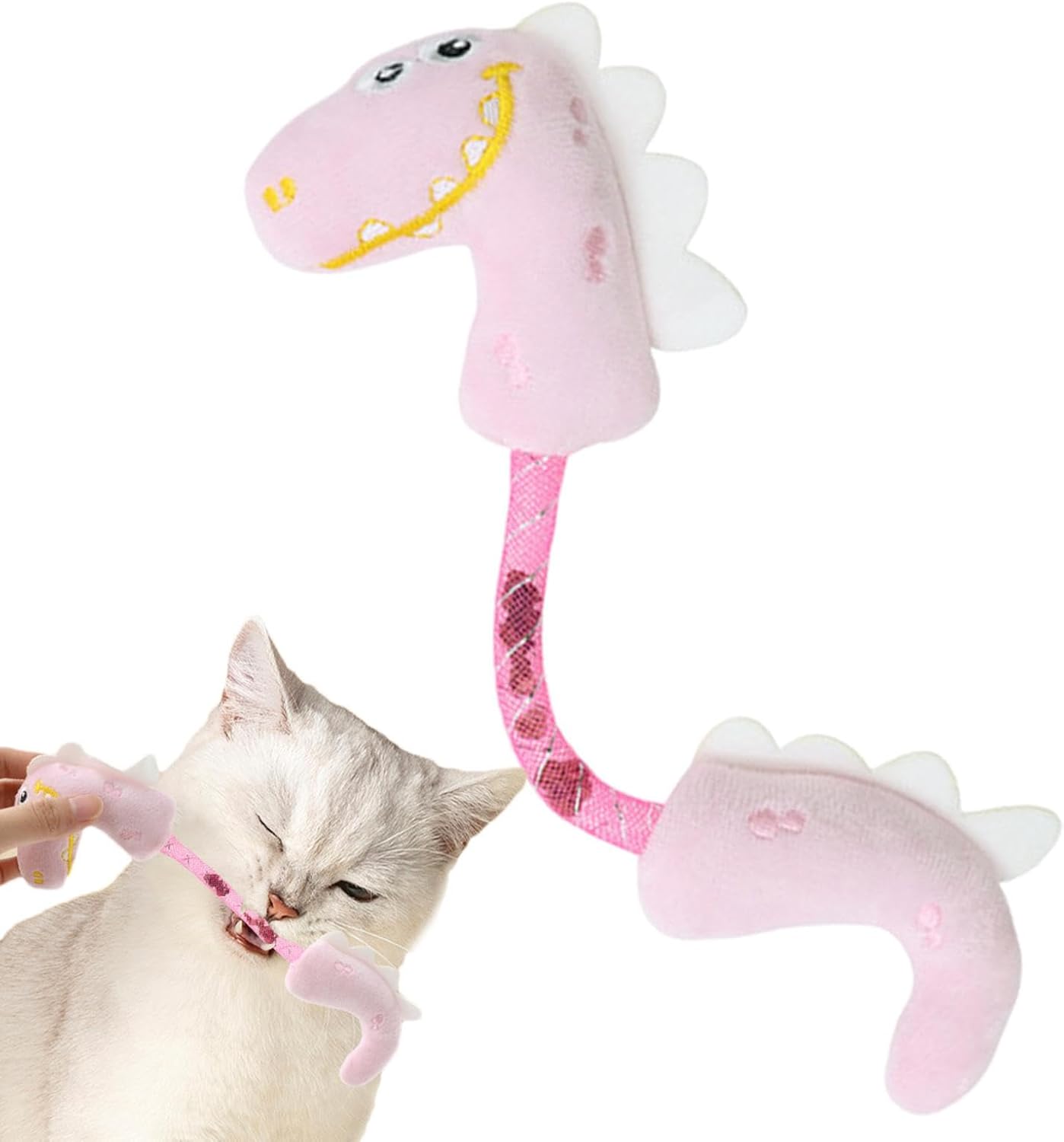 Pet Chew Rope Interactive Teeth Cleaning Spring Kicker Toy