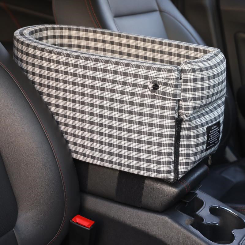 Portable Non Slip Pet Car Seat Booster Travel Carrier Bed