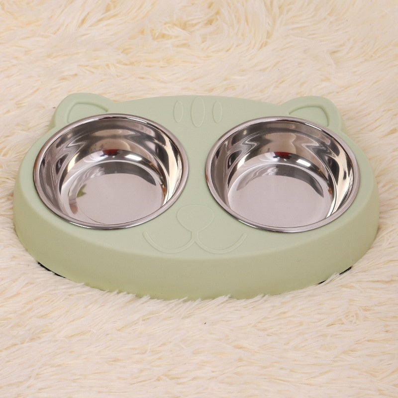Pet Feeding Drinking Bowl Rice Basin