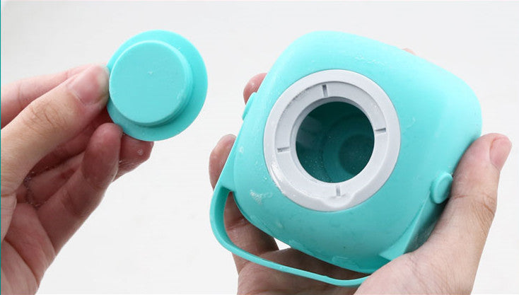 Pet Silicone Bath Massage Brush Grooming Cleaning Tool
