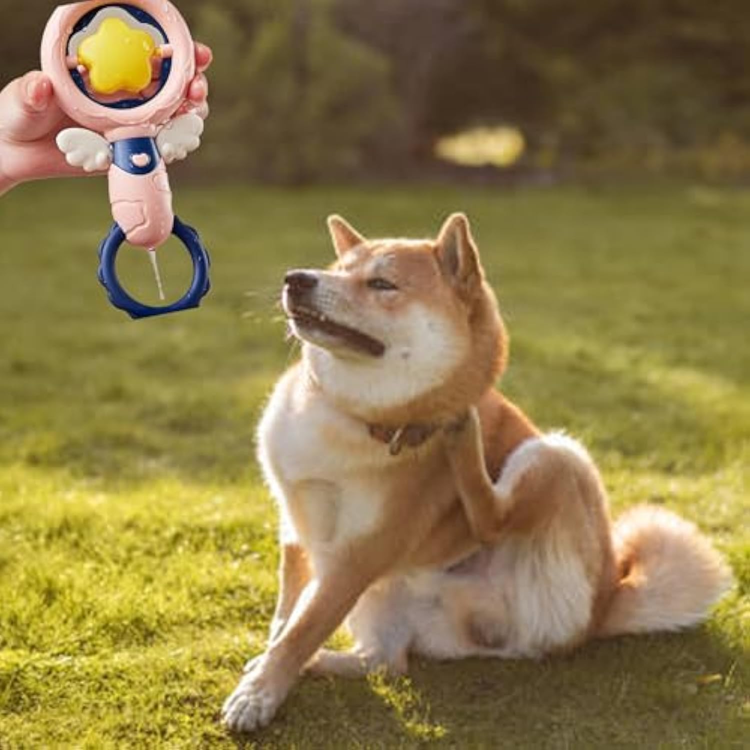 Pet Interactive Squeaky Chew Toy Durable Teeth Cleaning Toy