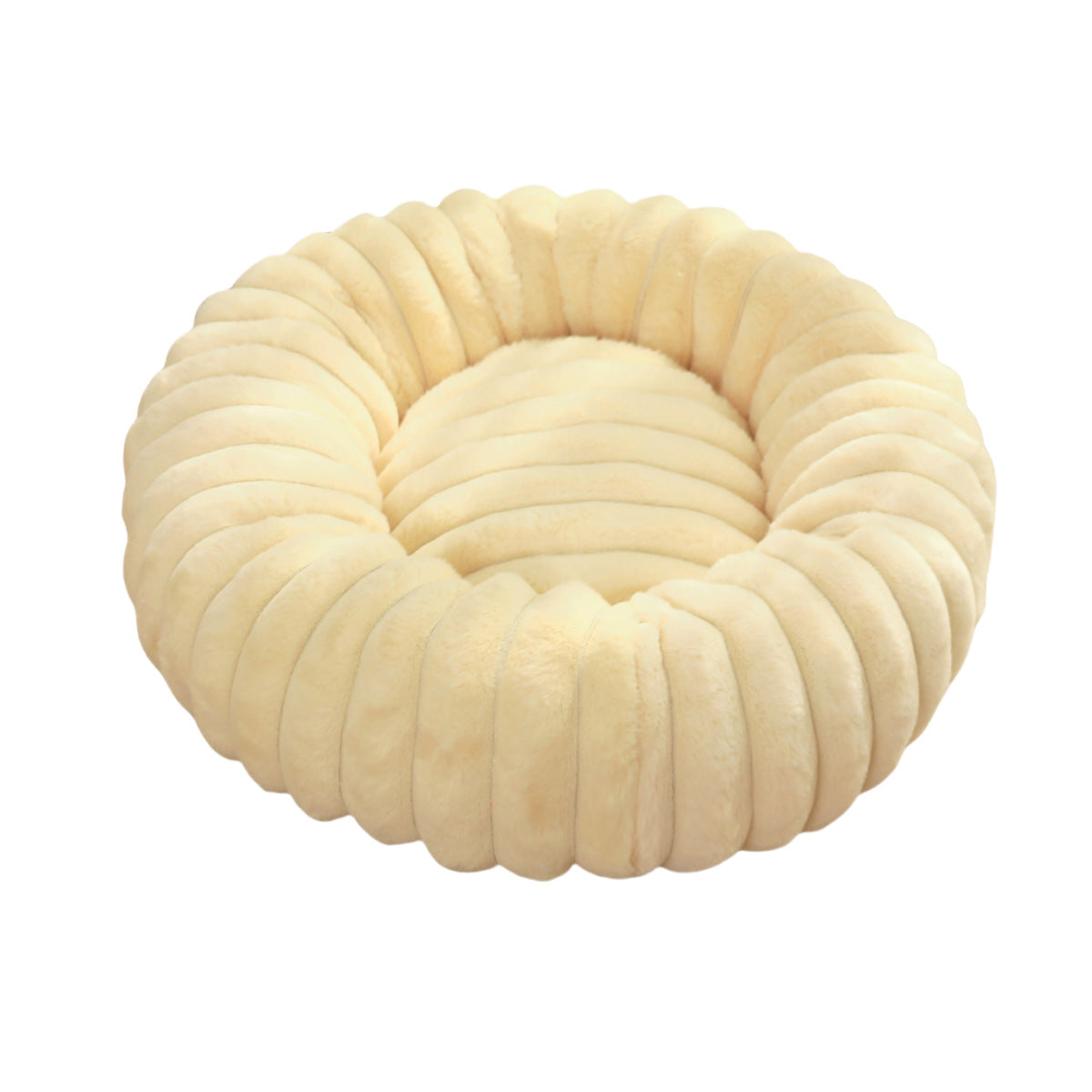 High Weight Plush Round Pet Nest Warm Winter Kennel Mat