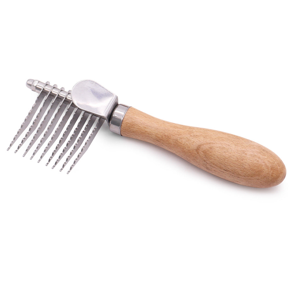Pet Grooming Brush For Removing Knots Loose Fur