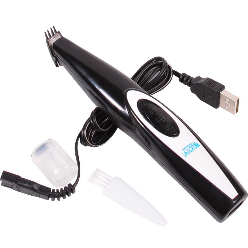 Pet Nail Hair Trimmer Electric Grooming Grinder USB Rechargeable Tool