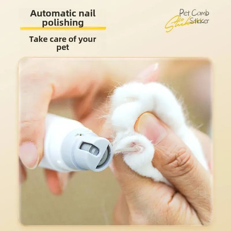 Rechargeable Pet Nail Trimmer Grooming Comb Electric Care Tool