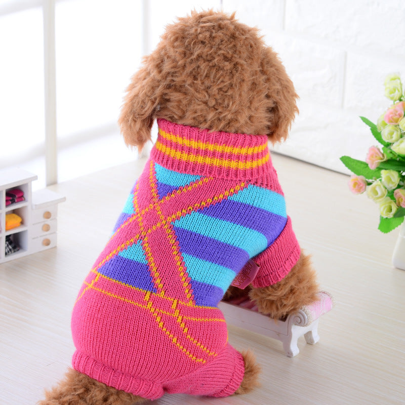 Pet Sweater Warm Comfortable Winter Apparel For Pet