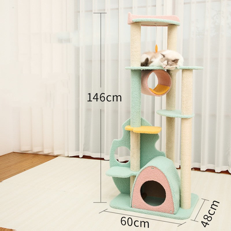 Pet Large Scratching Post Interactive Play Toy
