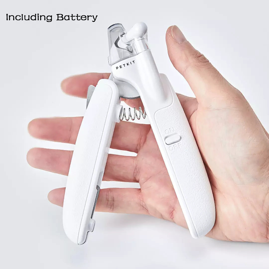 Professional Pet Nail Clipper LED Light Grooming Tool