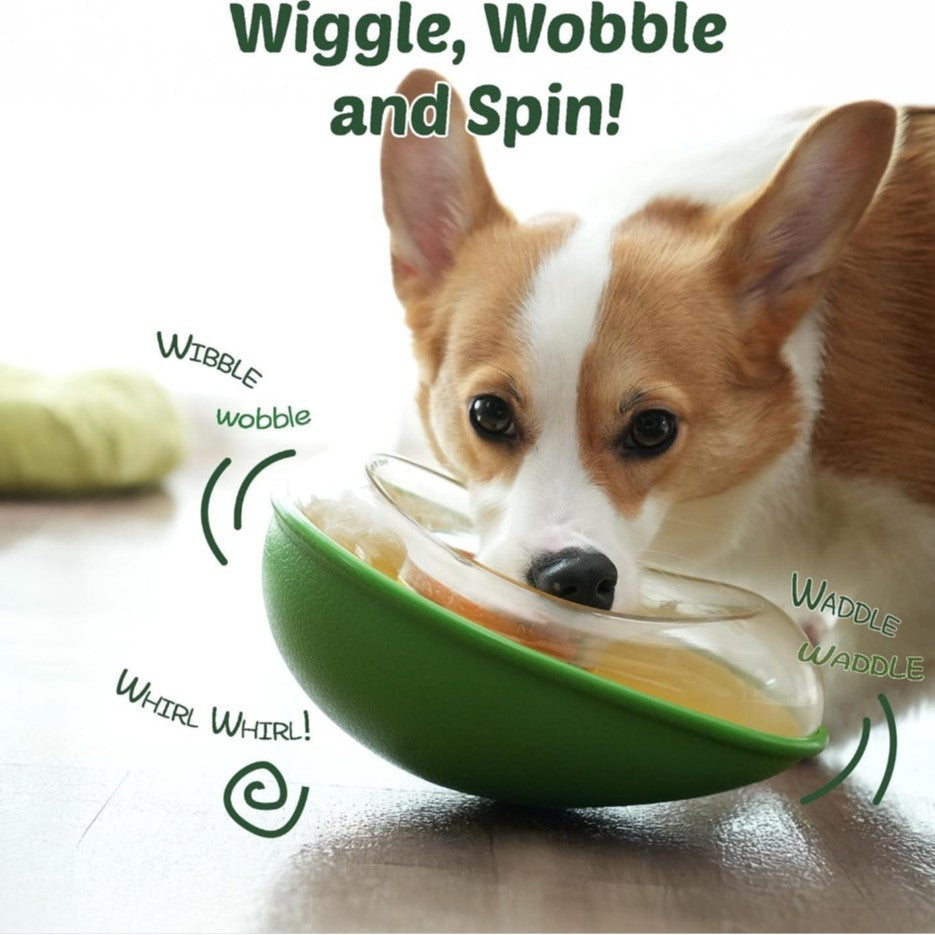 Pet Avocado Anti-Tumble Feeding Bowl
