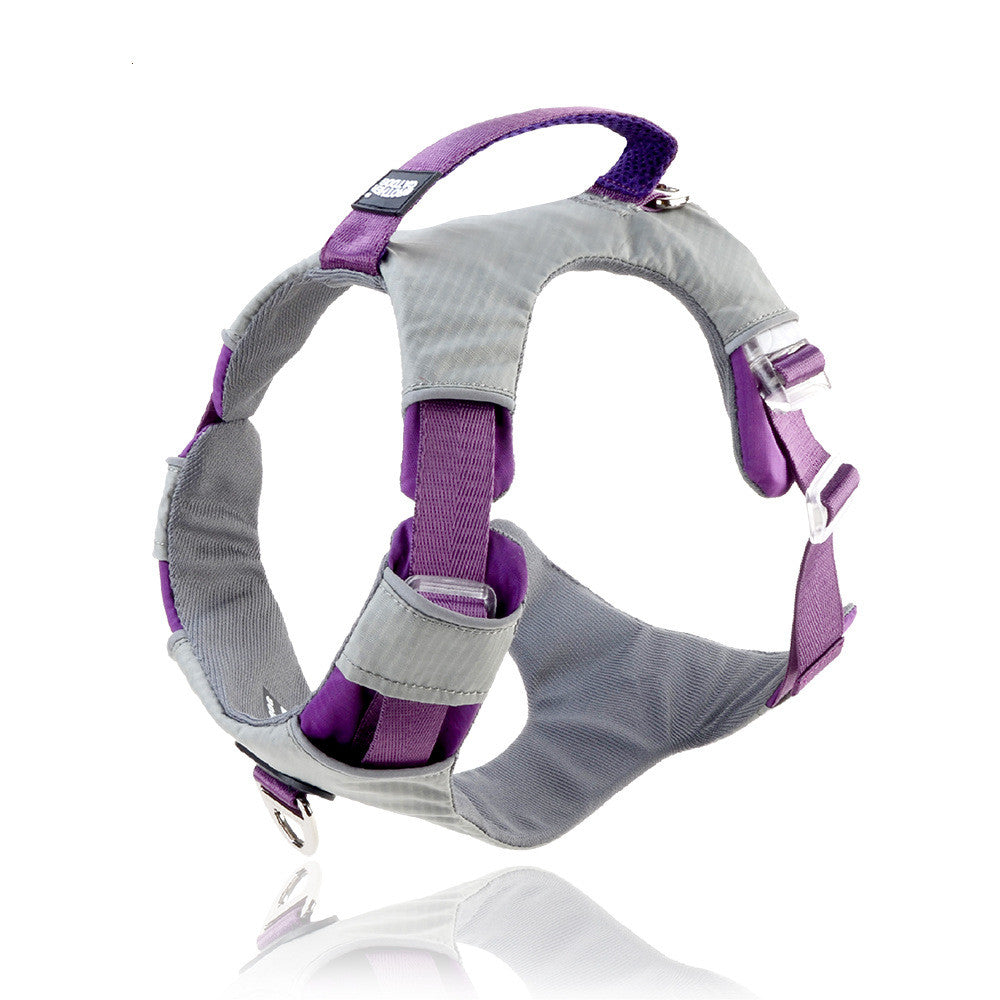Pet Chest Harness Storage Bag Leash Walking Control Strap