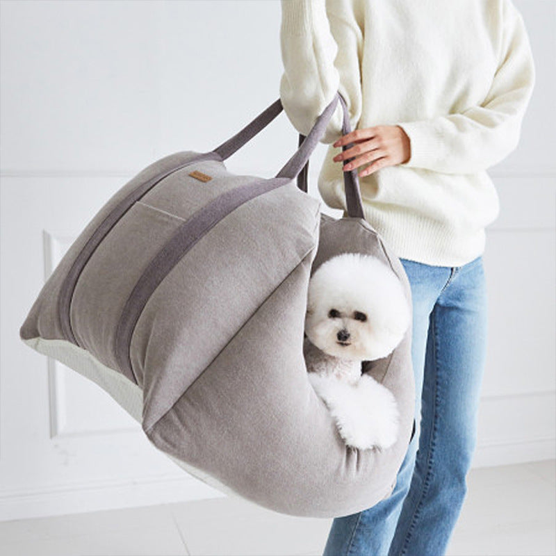 Pet Car Carrier Seat Waterproof Travel Safety Mesh Bed Bag