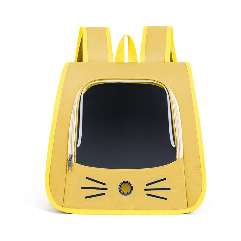 Pet Backpack Carrier Breathable Outdoor Travel Transport Bag